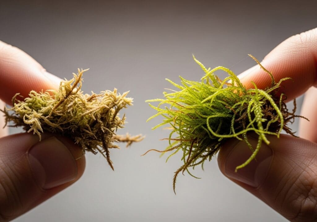 Short vs long sphagnum fibers compared for seedling use